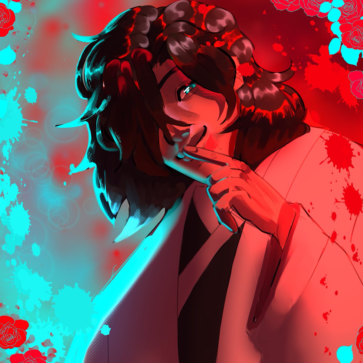 "not every smile wants to save you"

#illustration