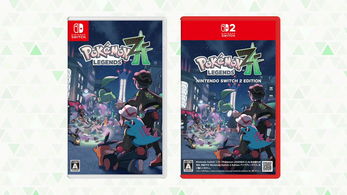 10月16日(木)発売 
Switch/Switch2ソフト 
「Pokémon LEGENDS Z-A」 
入荷致しました。
開店朝１０時より販売開始です。
＃上大岡 ＃ポケットモンスター