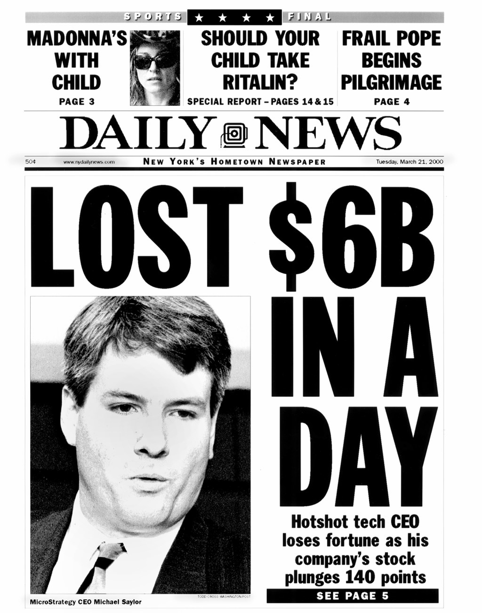 FinanceLancelot's tweet image. I already sold both kidneys, my house and 401k to buy $MSTR.
What's the plan now Saylor?