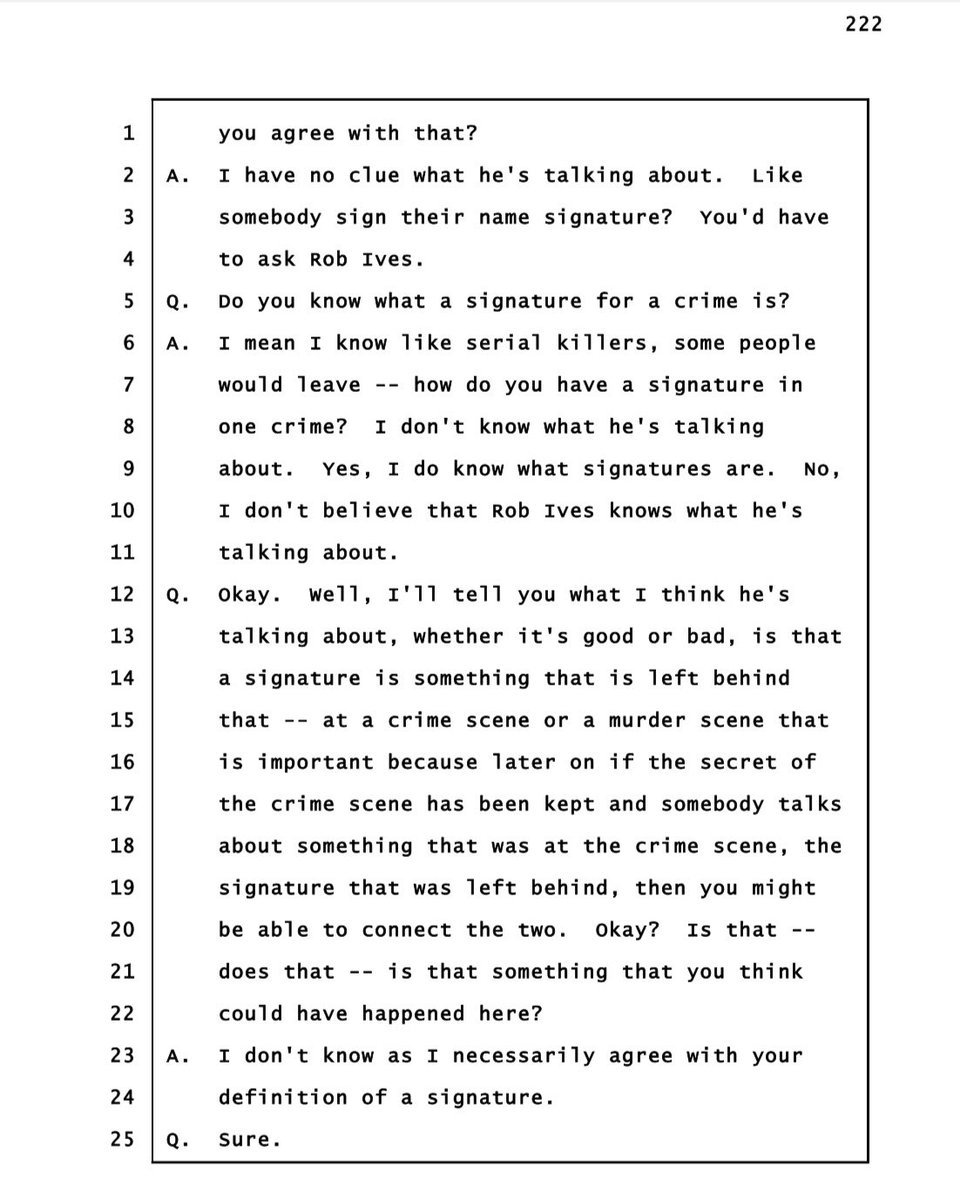alleyesondelphi's tweet image. Jerry Holeman: “No, I don&apos;t believe that Rob Ives knows what he&apos;s talking about.”

#RichardAllen #Delphi
