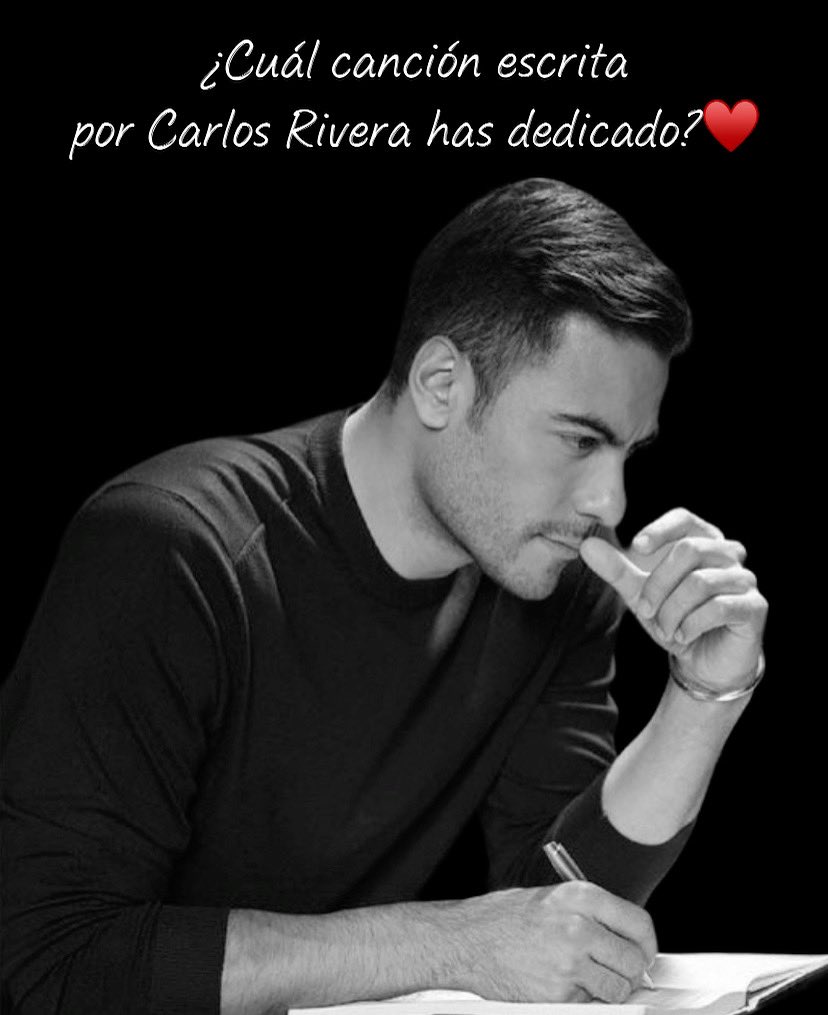 CR_CReandoS's tweet photo. Tantas letras tan bonitas♥️ que alguna vez o muchas hemos dedicado🎶
@_CarlosRivera
#CarlosRivera #otrasvidas #singersongwriter https://t.co/ms5JtSMqkl