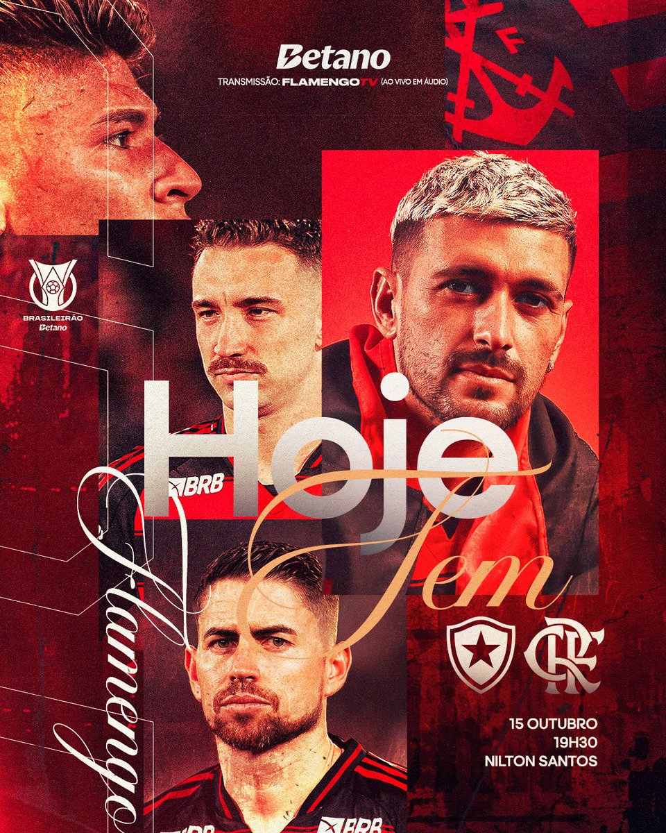 ALÔ, NAÇÃO RUBRO-NEGRA! AVISA LÁ QUE HOJE TEM MENGÃO!

A partir das 19h30, no Nilton Santos, tem clássico entre Flamengo x Botafogo, válido pela 28ª rodada do @brasileirao!

Vamos torcer juntos por mais 3 pontos na competição. VAI PRA CIMA DELES, MENGO!

#HojeTem