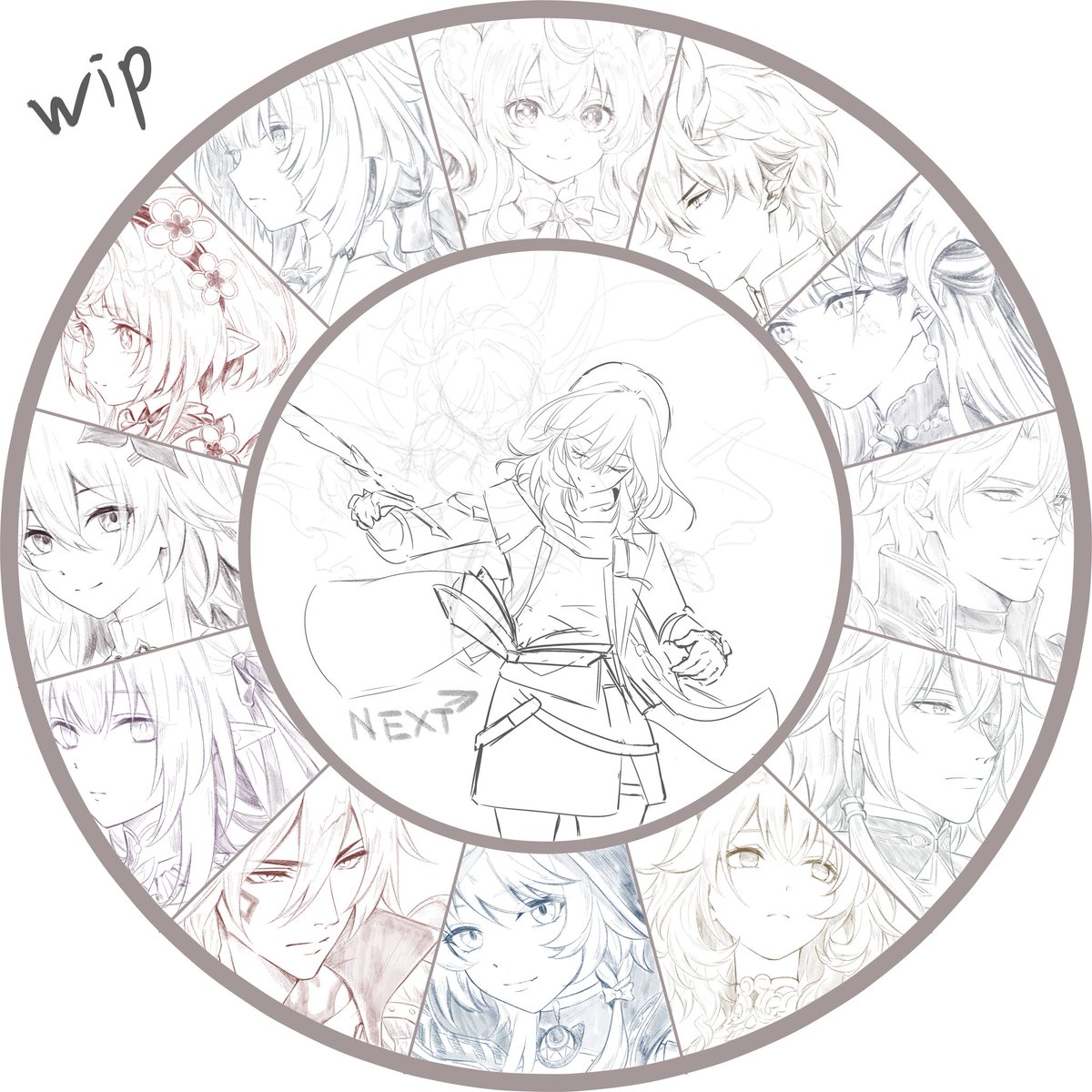 手癖100%に全力で修正しました。
wip #HonkaiStarRail