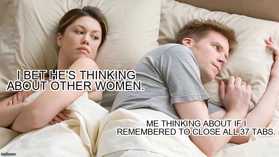 virtuoone's tweet image. Is it just me, or does closing tabs feel like an Olympic sport these days? 😅 #AImemes #TechLife #TabOverload #AISafety #Relatable