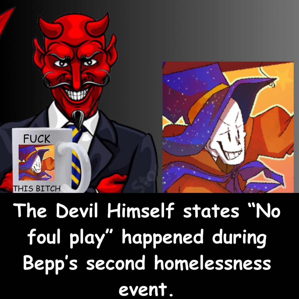 AdwsOnion's tweet photo. The Devil Himself states “No foul play” happened during Bepp’s homelessness event.

Want to learn more about this from our team at ADWS? Click below for a deep dive!

https://t.co/NClRrNUpXq https://t.co/ssMMKjCE6Y