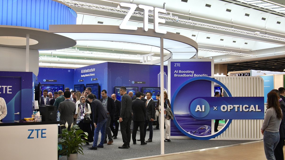 ZTEPress's tweet photo. #NetworkX Day 2 is ON — and so is #ZTE's next-gen optical lineup! 🚀 From compact 10G-ready access devices to #AI-powered platforms for smarter homes and all‑optical campuses, we're accelerating FTTx everywhere. 🌐
Visit us at Stand C45, Pavilion 7.3 to see live demos and speak with our experts. Learn more: https://t.co/BG1hz1rVV8