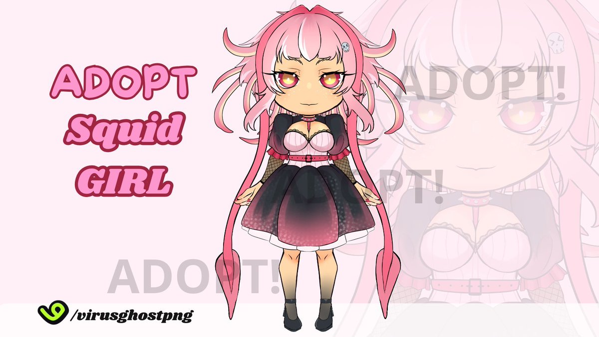 ADOPT GAROTA LULA!  

R$50  aceito pix 
qualquer coisa chama DM

terá 10% ou 20% de desconto (dependendo do serviço) se pedir arte cmg com esse adopt
