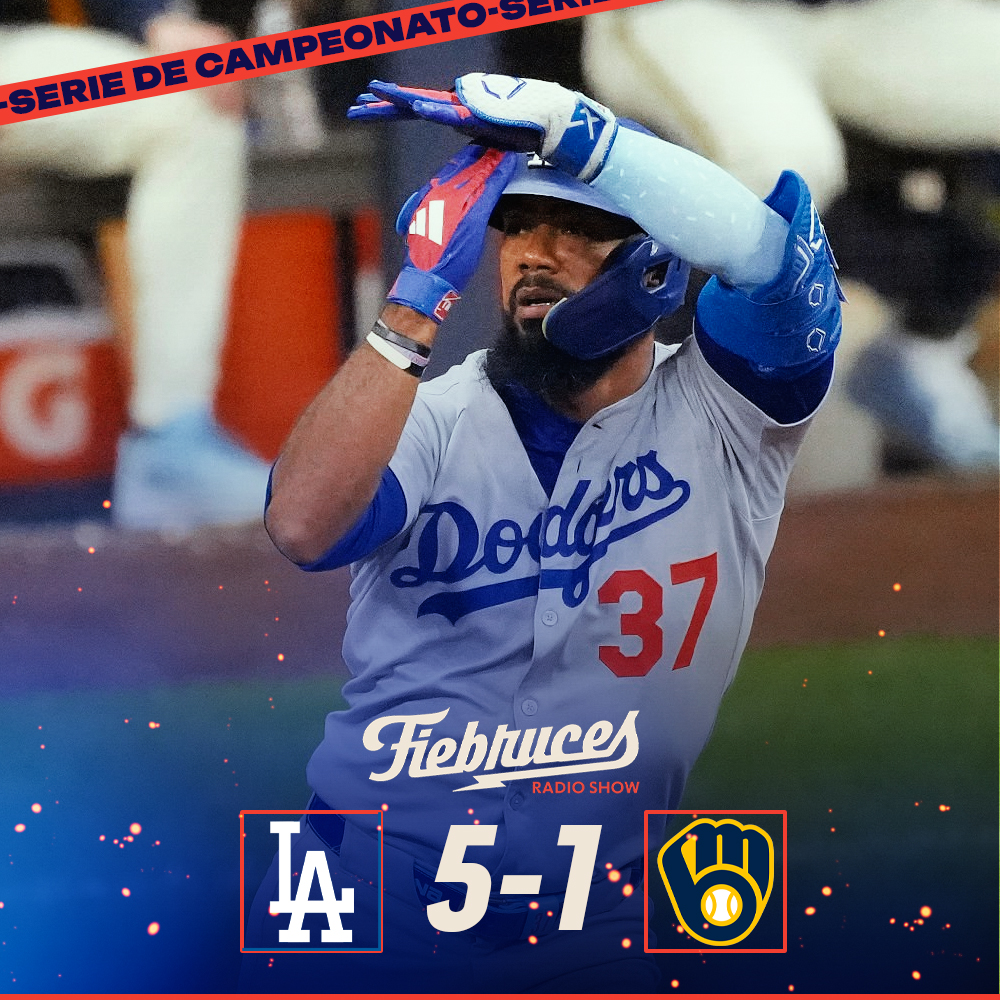 fiebrucesrs's tweet image. ¡Dodgers se llevan el segundo de la serie y van a Los Ángeles con ventaja 2-0!
#FiebrucesRS