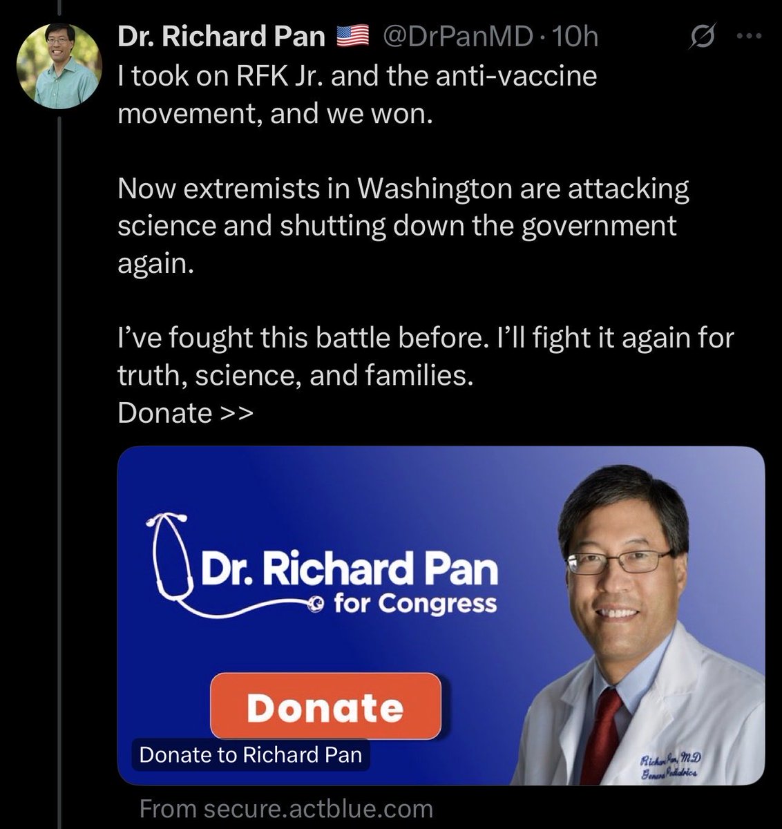 houmanhemmati's tweet image. 🚨 BREAKING: Richard Pan, the ultimate COVID extremist & mini-Fauci of California, is slithering his way toward Congress in CA-3. That's right—after terrorizing kids with endless mandates & locking them out of school, this guy thinks he deserves a promotion to DC. Spoiler: He…