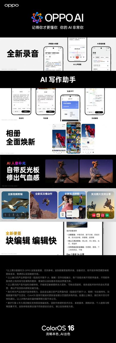 TECHINFOSOCIALS's tweet image. ColorOS 16 AI Overview.