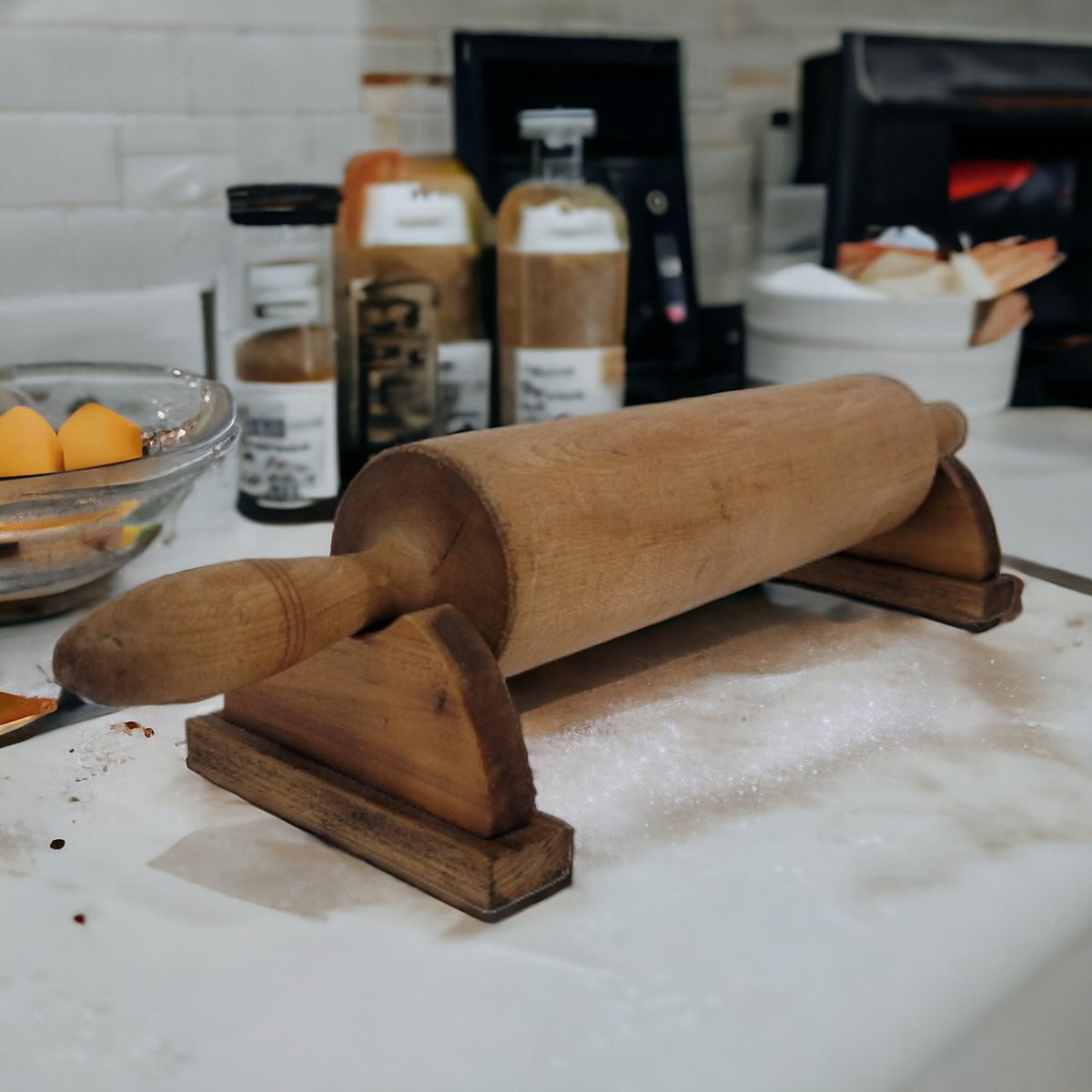 arlissbryant's tweet photo. Rolling Pin Holder Kitchen Utensils Display Rack https://t.co/o372lDwc1p #signs #ChickenDaddy #woodstove #Etsy #chickencoop #KitchenDisplay https://t.co/axPJUUP54D