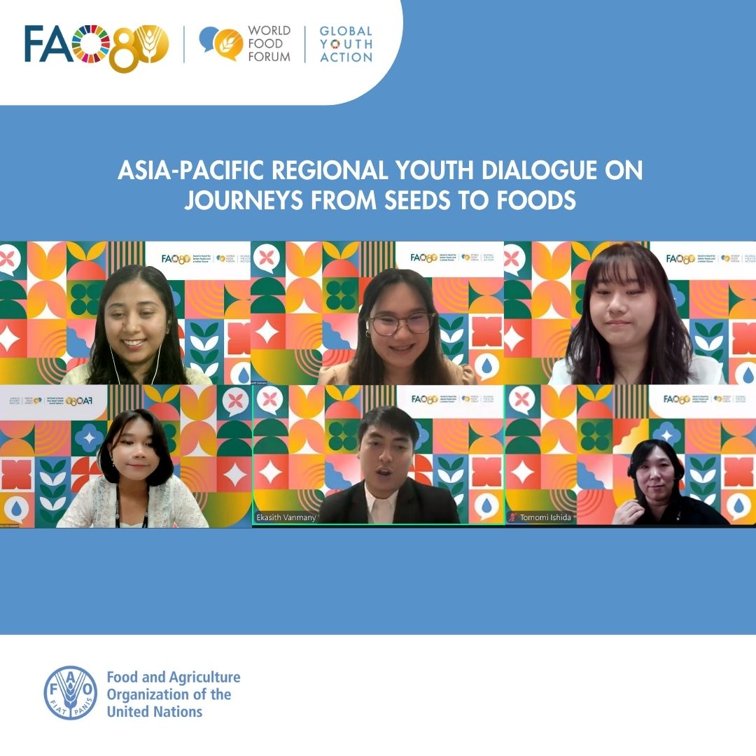 At #WFF2025, youth from Indonesia, Nepal, Korea and Lao PDR shared stories tracing the journey from seeds to food, linking field insights to policy and practice, and calling for concrete commitments to scale up youth-driven transformation!

Watch bit.ly/491kXog