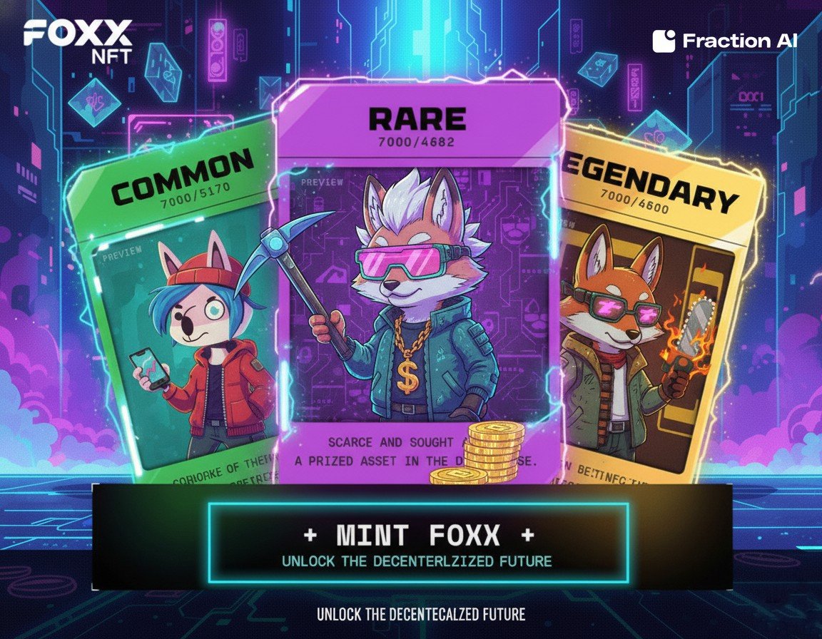 FlashX99_'s tweet photo. This is your moment.
@FractionAI_xyz just launched an exclusive FAPs multiplier for @FOXX_NFT content.
Make videos, memes, and posts get rewarded for creativity.🔥
Let’s flood the timeline with fox energy! 🦊
#FractionAI #FOXXNFT #FAPChallenge #MintTheFOXX https://t.co/Ks4F4YPEO8