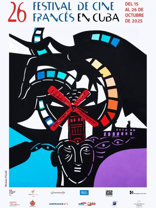 Giselle96807127's tweet photo. El Instituto Cubano del Arte e Industria Cinematográficos (#ICAIC) y la Embajada de #Francia en #Cuba presentaron los detalles de la vigésima sexta edición del #FestivaldeCineFrancés, el cual se desarrollará en La Habana del 15 al 26 de octubre.

 #CubaEsCultura #Cine #Festival https://t.co/GWblmUciM7