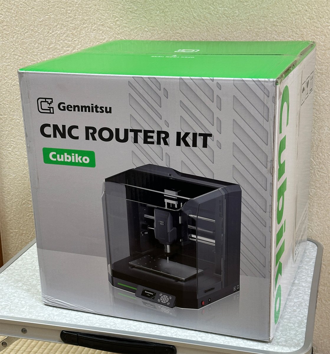 mactechlab's tweet image. 大変お騒がせしましたが、CNCルーター「Cubiko」が約束の時間5分前に届きました‼️これから開封して設置することになりますが正直勝手がまったく分かりませんのでしばし外観のレポートになると思います(笑)。
安堵して気が抜けました😮💨
#mactechlab