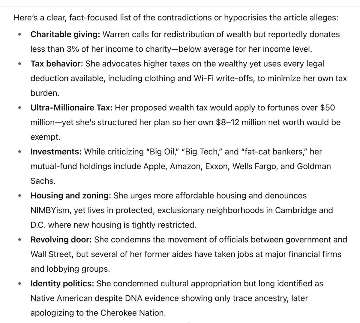 ChrisDanielSRA's tweet photo. Hey @SenWarren https://t.co/NKsYjk5lb2 https://t.co/e9TB79KwQX
