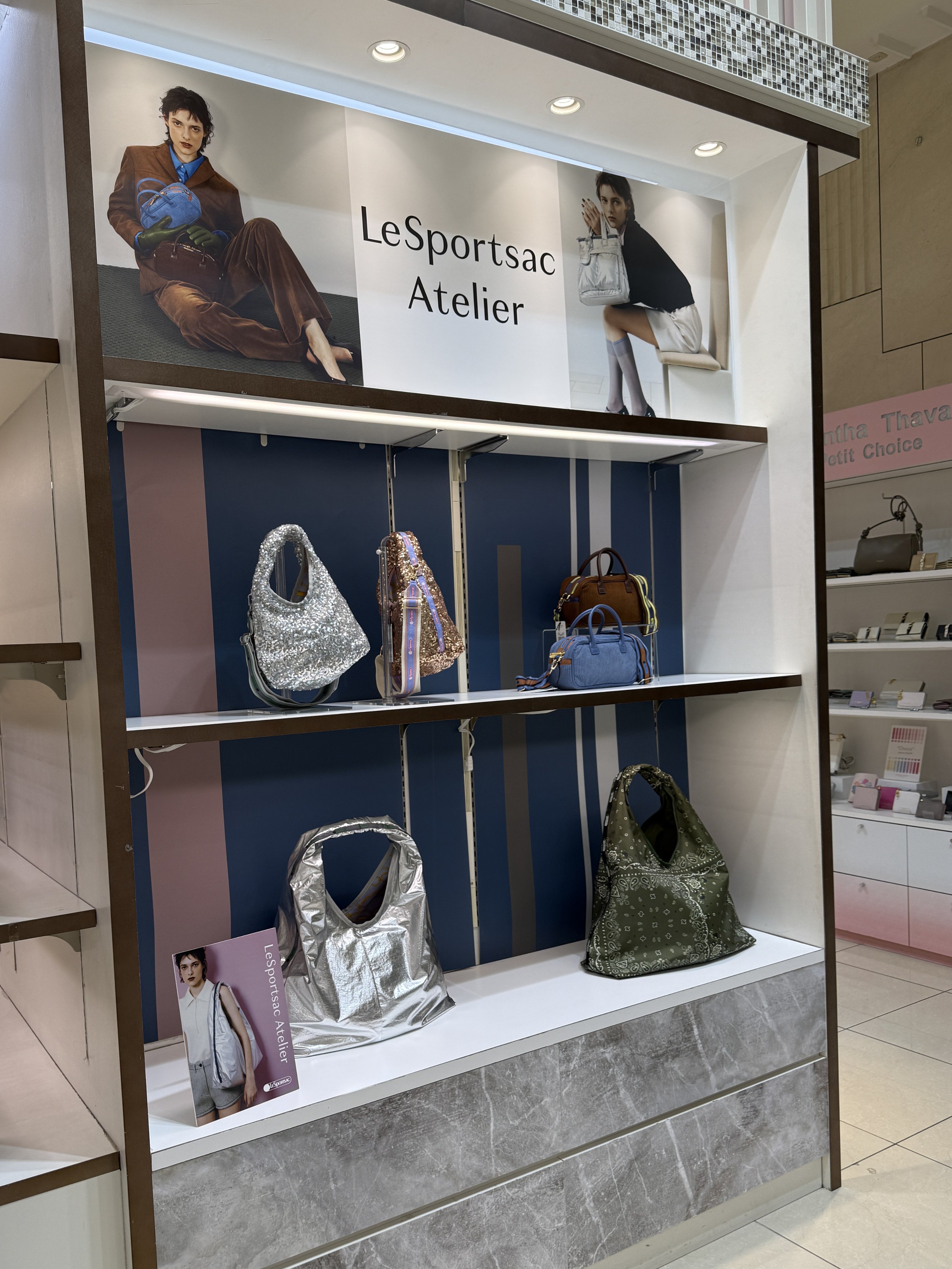 限定】LeSportsac×HARIBO ハッピーコーラ フラットポーチ ミニハッピー