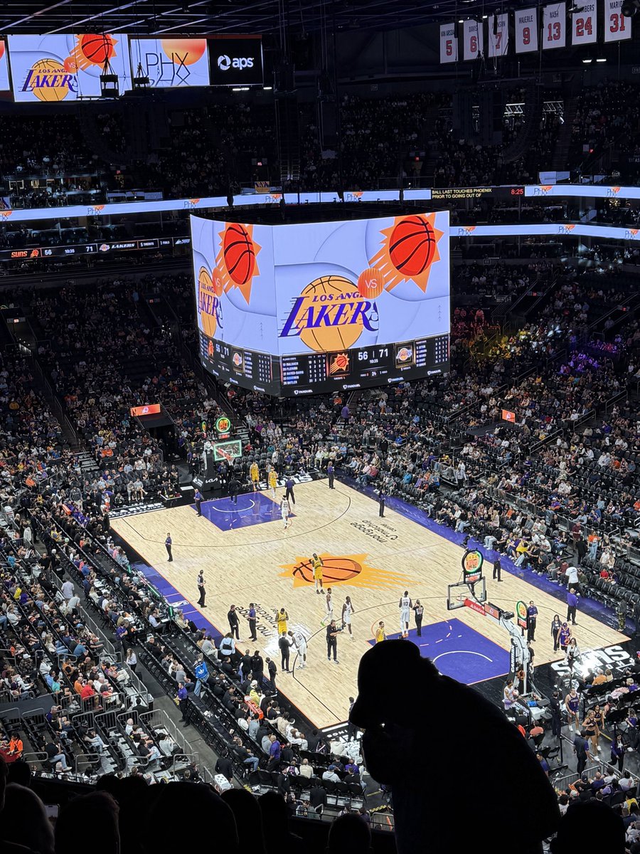 The OTA2025 starts tomorrow so tonight, we get to the opportunity of catching a pre season NBA game. 
LA Lakers versus Phoenix Suns.