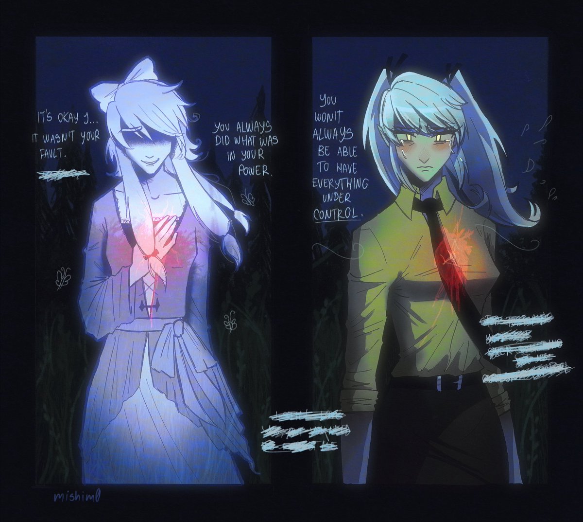 #jessaweek2025 day 1: jaybird / ghost 
Late ofc,,, I hope to do more days of the week 😓
#jessa #murdedronesfanart