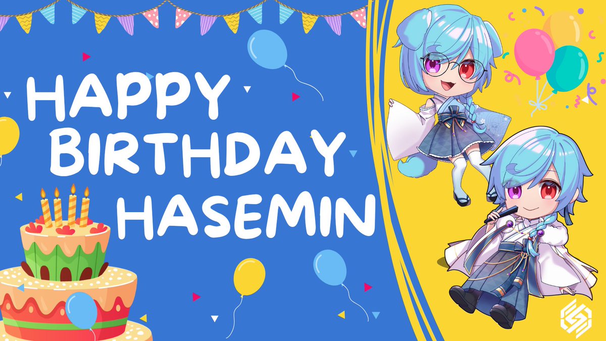 🎉🎂Happy Birthday 🎂🎉

【Streamer】
🔸ハセミン <a href="/haseminV/">【OSG】バ美肉　ハセミンVT( '-' )</a>
お誕生日おめでとう🎉🎊
さらなる成長と笑顔があふれる一年になりますように✨

配信も是非遊びに来てください🎁
🔗youtube.com/@hasemin/strea…

#OSGWIN #APEX #VALORANT