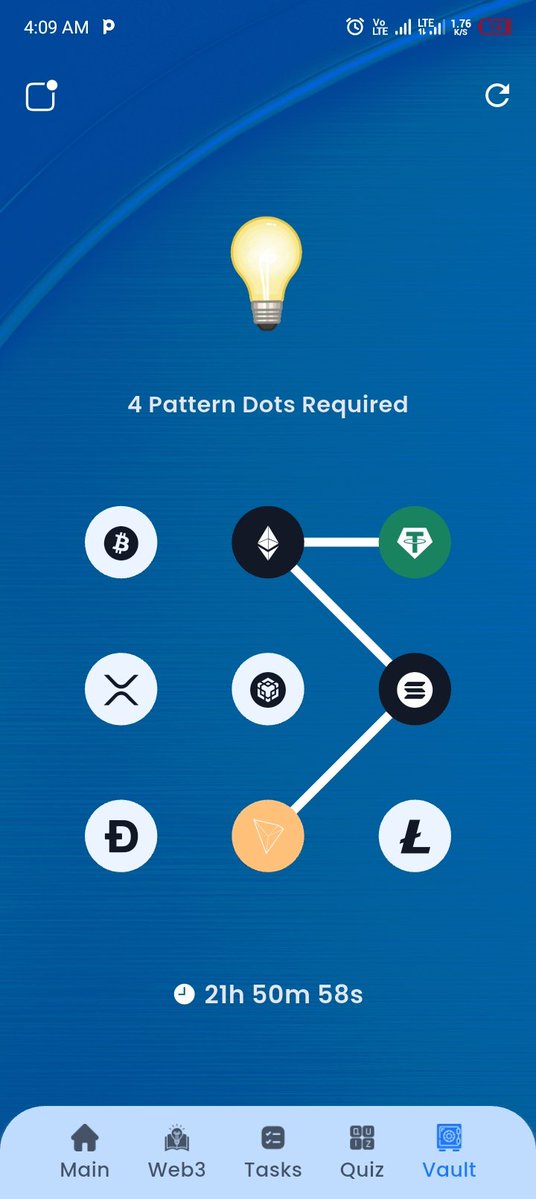 Quiz and vault Hint of the day October 15th 💯👇👇

Syntaxverse = A

Xenea wallet = A

Arichain TGE CLOSE BY 

Marina protocol = B

Spur protocol = D

Vault Hint of the day 💯👇 
3 2 6 8
$USDT $ETH $SOL $TRX

#QUIZ #SyntaxVersequiz
#LearnandGrow