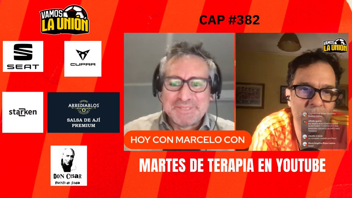 % de rendimiento 2da rueda, los permisos en <a href="/UEoficial/">Unión Española</a>  y recomendaciones de series, películas, documentales y podcast en menú informativo de martes, con <a href="/MarceloConRiera/">Marcelo Con Riera</a> y la gente en el chat, programa para ver con papel y lápiz, link y nos vemos jueves! youtube.com/watch?v=QBA94y…