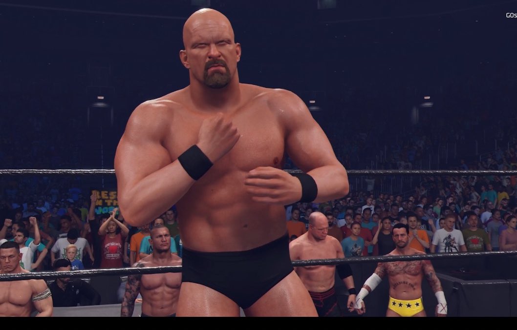 Jmessiah21_5's tweet image. STONE COLD @steveaustinBSR 

#WWE2K15 Vs #WWE2K25 

Last Picture is from #WWE2K19
