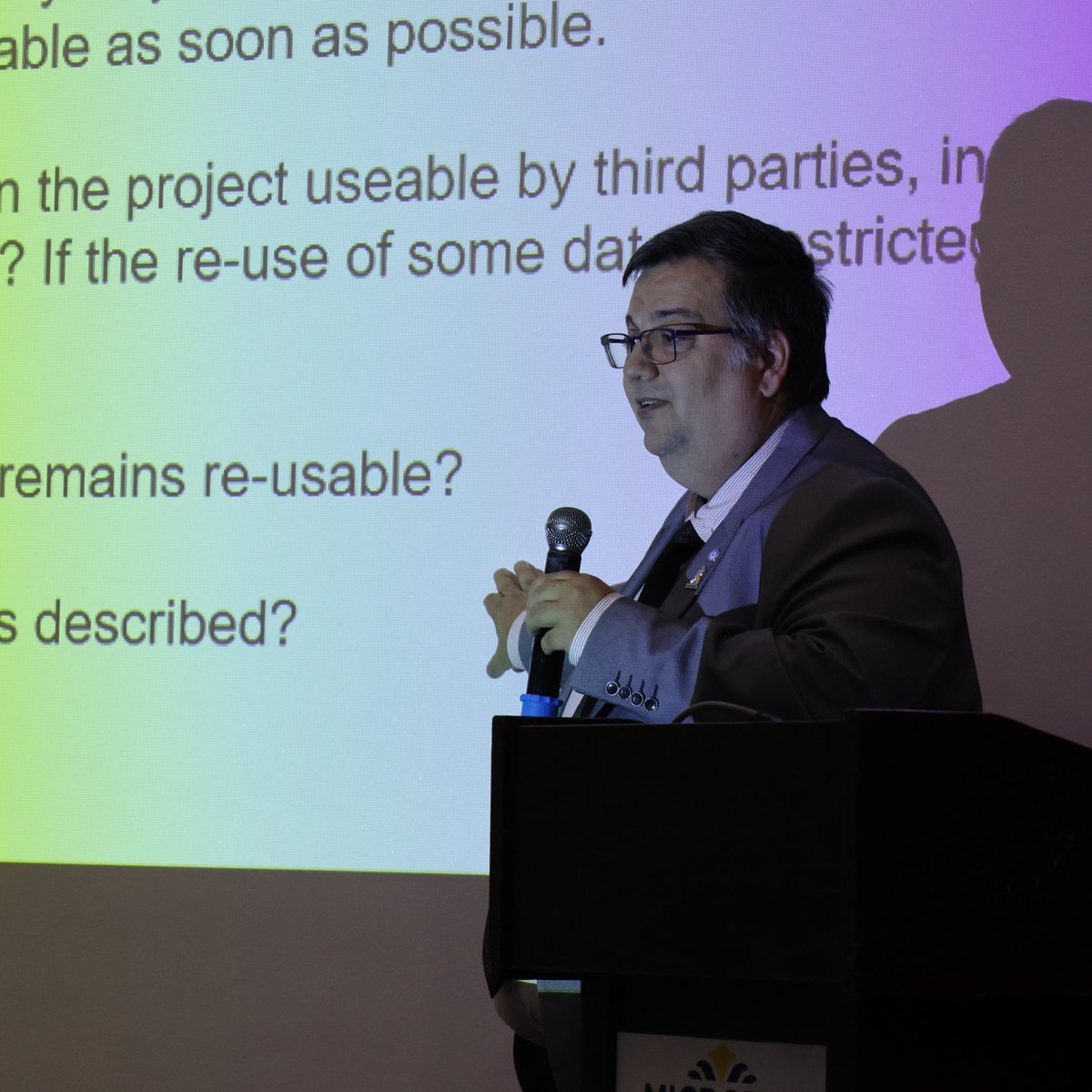 #ATM: Dr. Zisis Kozlakidis of <a href="/IARCWHO/">IARC</a> is delivering a lecture on the proper handling of biospecimens to show how countries manage their data and to stress the importance of strong systems for cancer control.