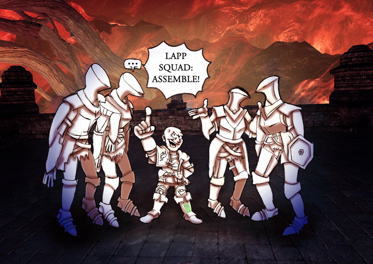 [old art]Lapp Squad
#ダークソウル2 #フロムソフトウェア #darksouls2  #soulsborne #fromsoftware #soulsbornecommunity #videogameart #minespatch  #scholarofthefirstsin  #noaiused #humanart