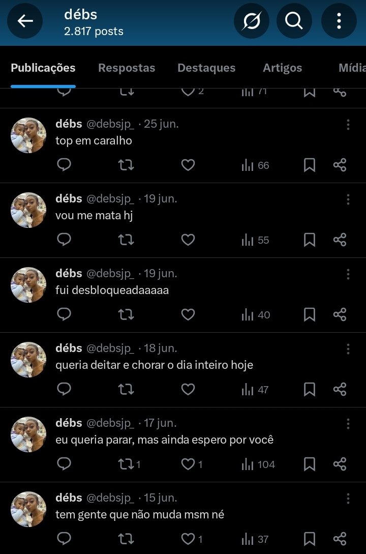 gente do céu, ate eu senti dó de mim lendo isso KKKKKKKKKKKKKKKKKKKK que altos e baixos rápido é esse