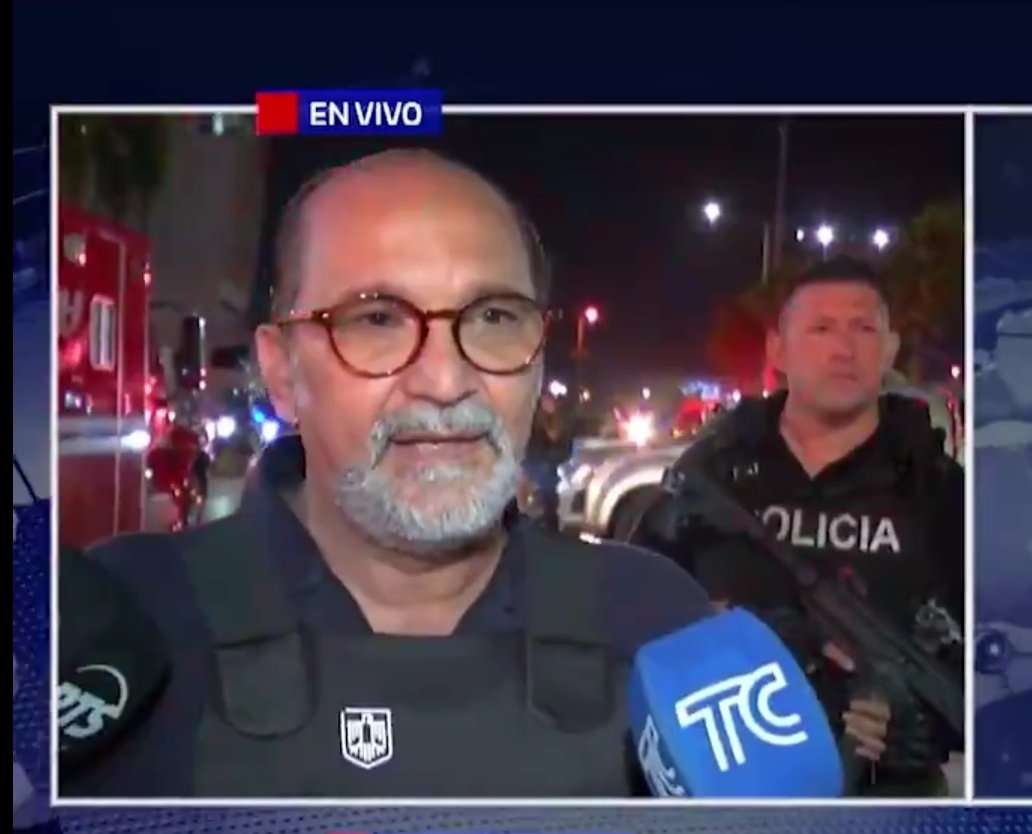 #ATENCIÓN | “Esto no es una coincidencia, está dentro del marco de ataques armados terroristas en Ecuador. Los vamos a buscar debajo de las piedras. Van a estar presos por terrorismo.” Indicó el gobernador del Guayas, Humberto Plaza sobre  la explosión registrada en #Guayaquil.