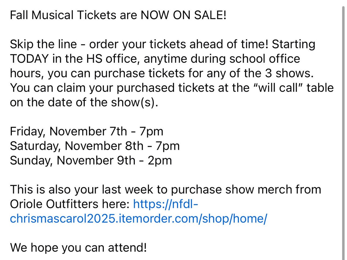 NFDL SCHOOLS tweet media