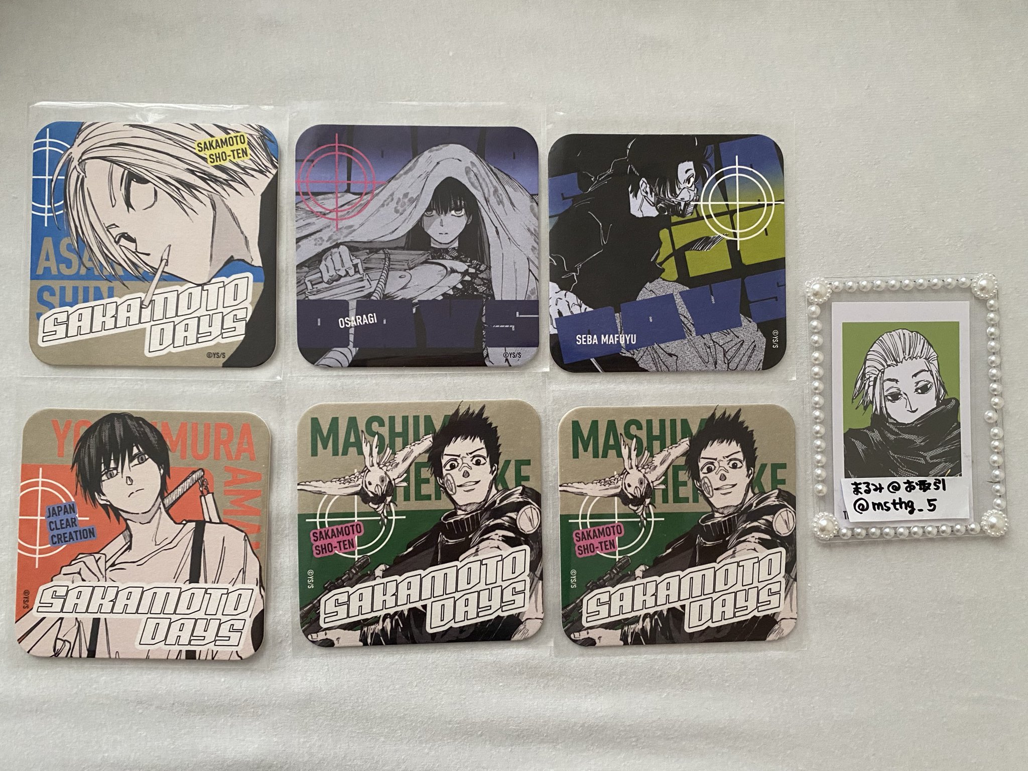 サカモトデイズ 大佛 アートコースター アトコ SAKAMOTO DAYS』アートコースター 第1弾 全種