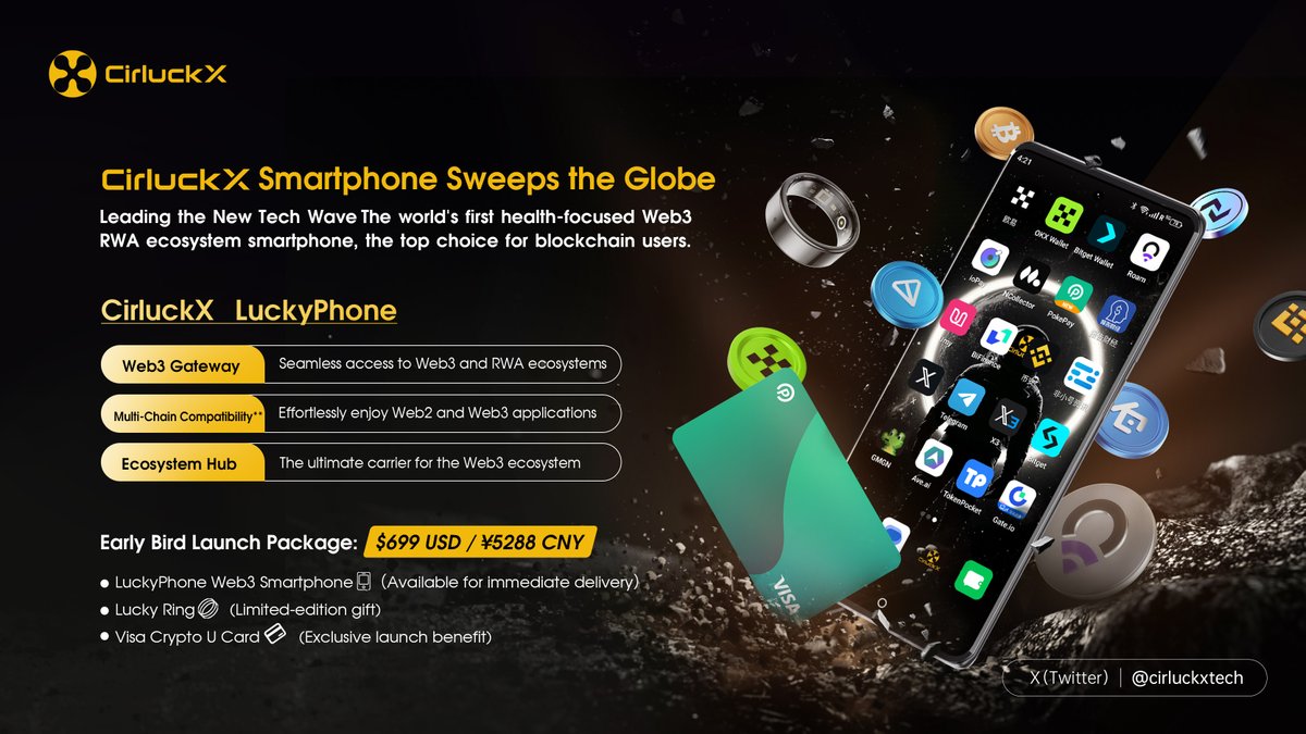 CirluckX｜LuckyPhone📱LuckyRing (@cirluckxtech) / Posts / X