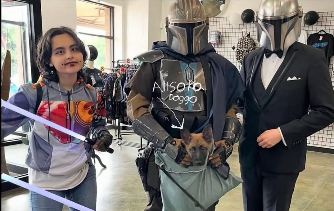 Kai_Adi_Mundi66's tweet photo. (Not a girl anymore technically because I am and always will be a proud enby at my core but I also gotta still rep my fellow AFABs here!💕💕🫂) #theforceisfemale 

  "no girls allowed" https://t.co/56uR38den0