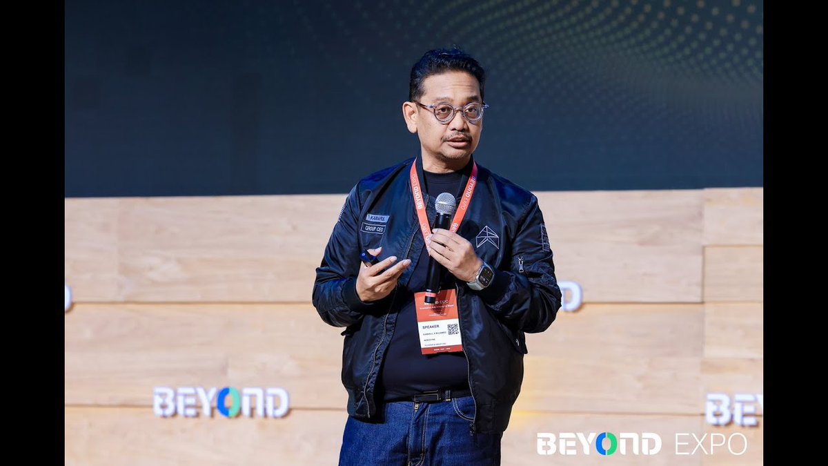 How will drones redefine the skies of tomorrow?   🌍
At BEYOND Expo 2025, Kamarul A Muhamed, Founder &amp; Group CEO of AERODYNE, shared his bold vision for the future of aerial innovation — and how smart drone technology is transforming industries worldwide.

🎥 Watch the full
