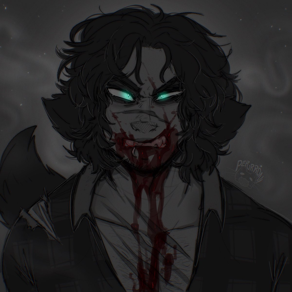 Werewolf sebby for <a href="/DoodleF0X/">DoodleF0X</a> #sebastiansolace