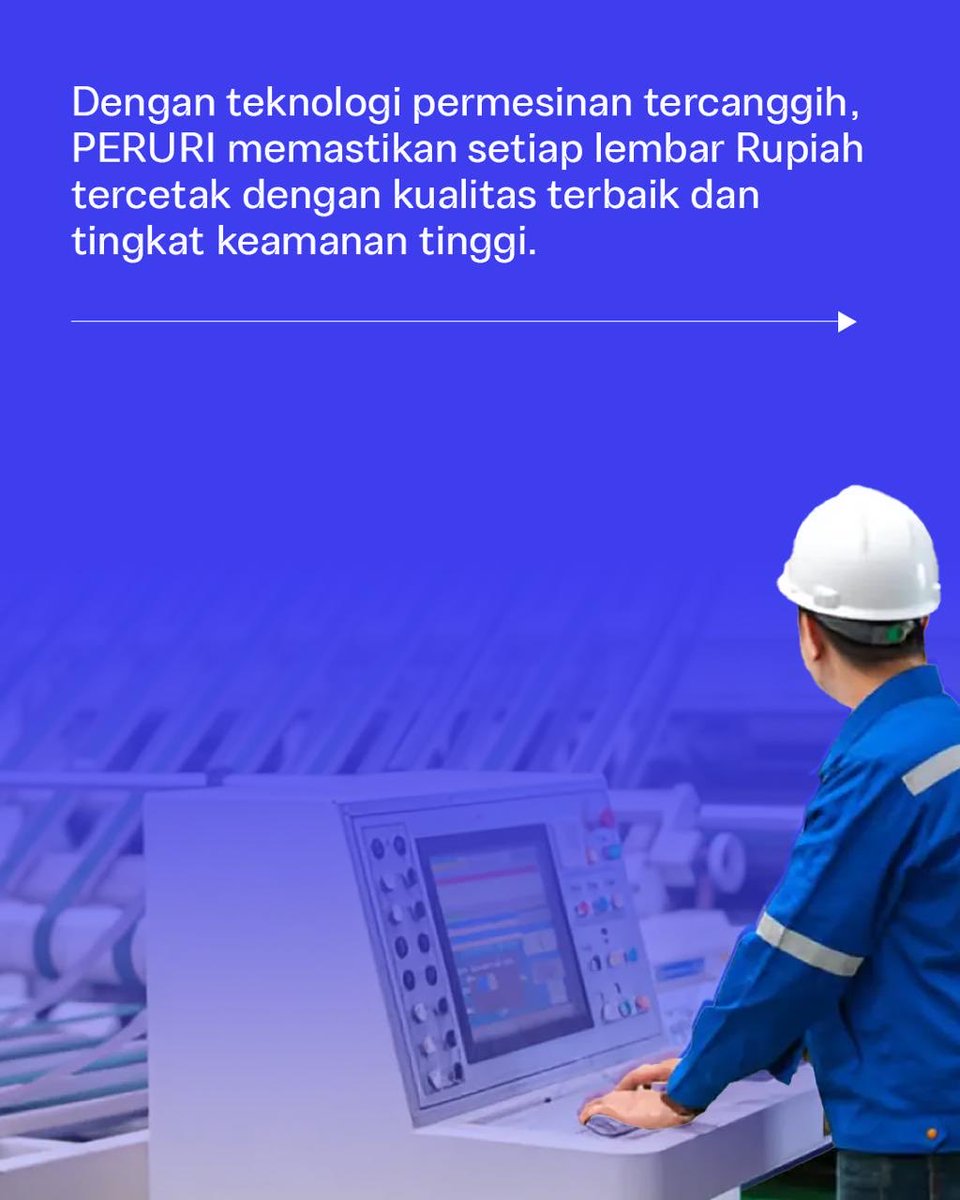 Febrienkr's tweet photo. PERURI menggunakan teknologi mutakhir seperti tinta khusus, hologram dan watermark agar tidak mudah dipalsukan.

#PerusahaanTeknologiHighSecurity #InnovationforASovereignFuture #KemajuanBerdaulat #InovasiKeamananTinggi #PeruriGovTechIndonesia #TrusteeOfSovereignty https://t.co/aYd1cERRgw