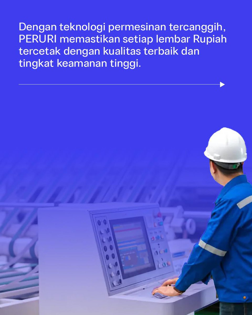 riereyey's tweet photo. PERURI menggunakan teknologi mutakhir seperti tinta khusus, hologram dan watermark agar tidak mudah dipalsukan.

#PerusahaanTeknologiHighSecurity #InnovationforASovereignFuture #KemajuanBerdaulat #InovasiKeamananTinggi #PeruriGovTechIndonesia #TrusteeOfSovereignty https://t.co/V48mntwrir