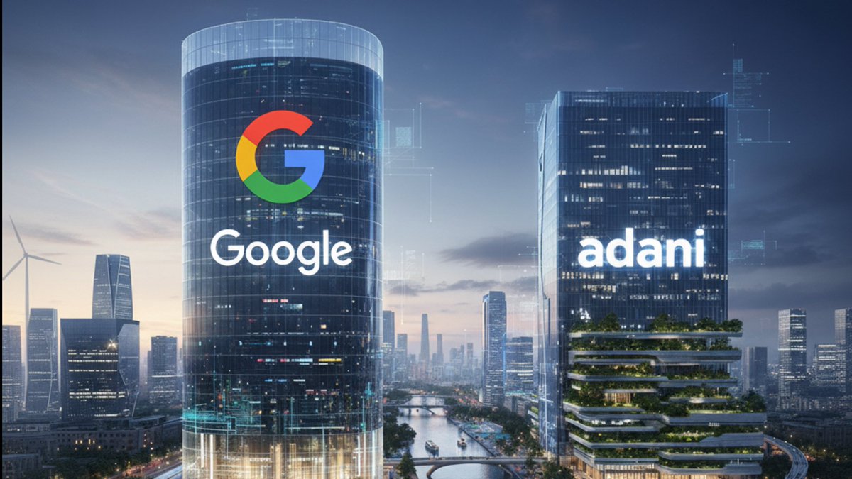 devsaurabhd's tweet image. Breaking: Google's $15B AI Hub in Visakhapatnam is a team effort! Teaming up with AdaniConneX for that massive data center infra & Bharti Airtel for the subsea gateway magic.
This powerhouse collab is set to supercharge India's AI game globally! Who's next? #GoogleAI #IndiaTech…