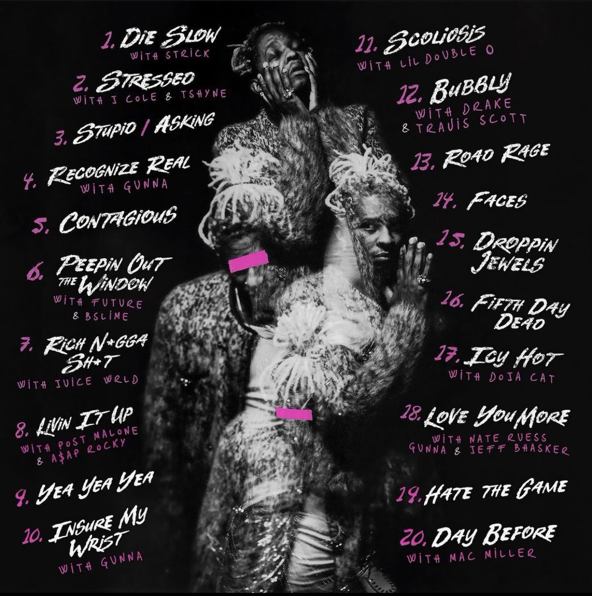 Kurrco's tweet image. Young Thug&apos;s &apos;PUNK&apos; dropped 4 years ago today 💕

How has the album aged? Favorite tracks?