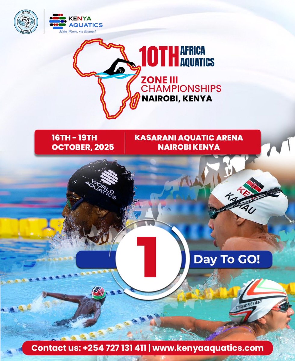 LizMatimu's tweet photo. Team Kenya! ⁦here we come! @WorldAquatics⁩ ⁦@OlympicsKe⁩ https://t.co/rAtPvCh8KG