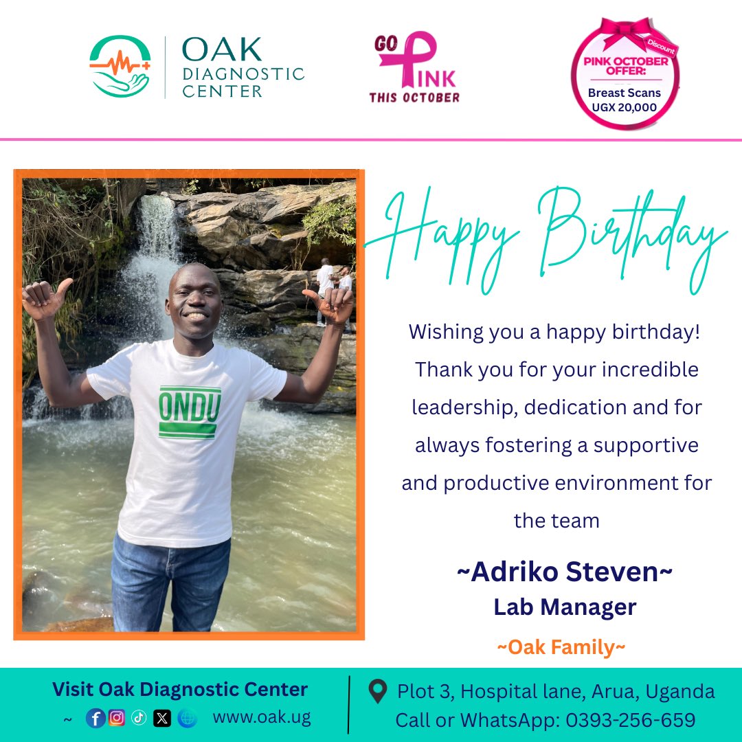We wish you a happy birthday Steven 🎉!

Thank you for your incredible leadership and dedication.

From the Oak family
#Oak_DC #HappyBirthday #Beckysangels