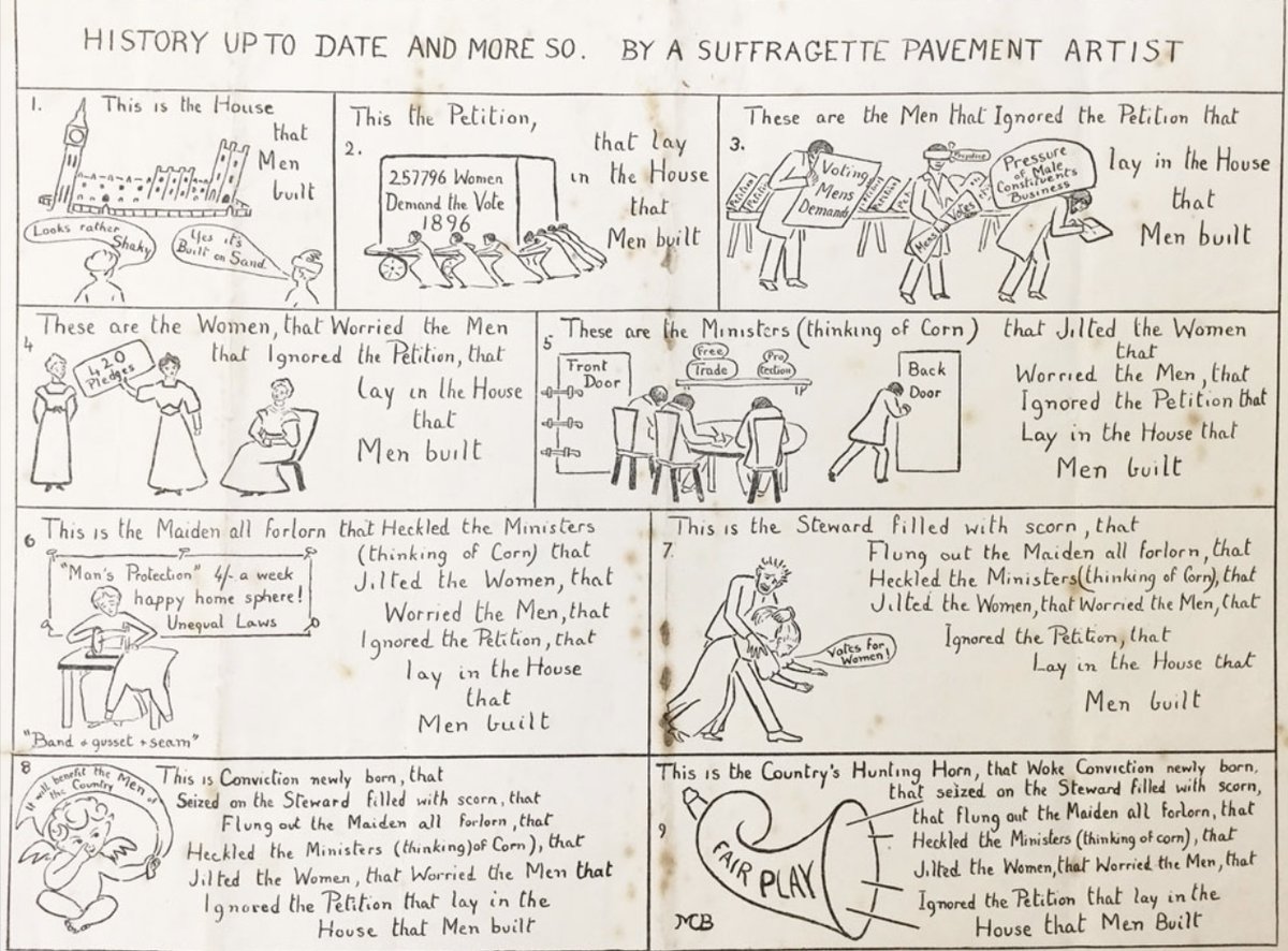 Woman of the Day post artist and suffragette Marie Brackenbury, born OTD in 1866 at the Royal Military Academy at Woolwich, whose militancy consisted of distraction and evasion tactics but she didn’t actually damage anything, unlike her suffragette mother who broke the law (and