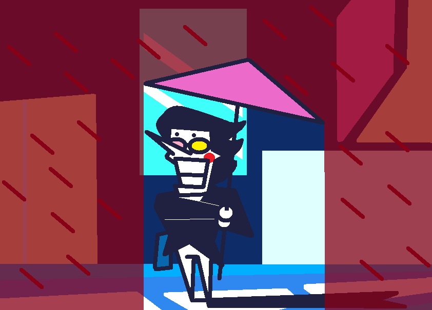 Jacki_Chan8's tweet image. *All Alone On A Late Night ? Watch Out For The Rain #Deltarune #Spamton #GraceRoblox
