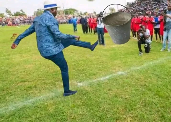 Timely_ke's tweet photo. Raila Odinga to the bucket https://t.co/2ZuzllUGgZ