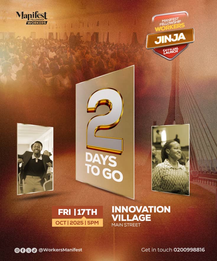 Just 2 days to Workers Jinja Launch 🌝🌝

#WorkersManifest