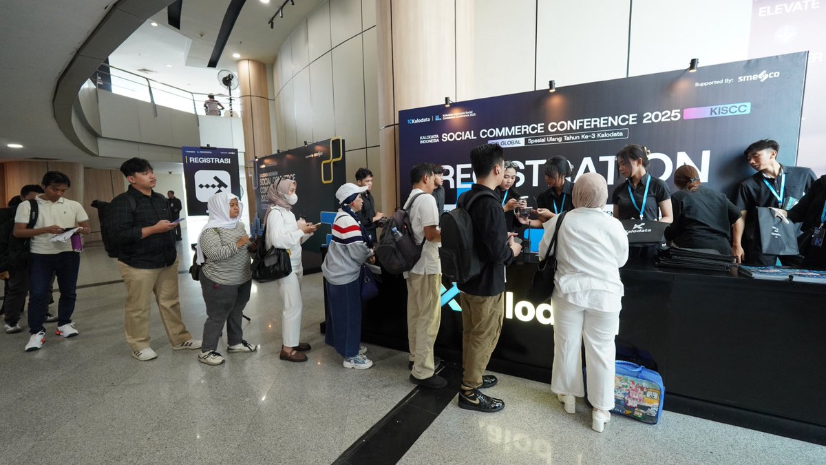 Our Social Commerce Conference in Indonesia is happening now! 🇮🇩✨

#KISCC #kalodataIndonesia