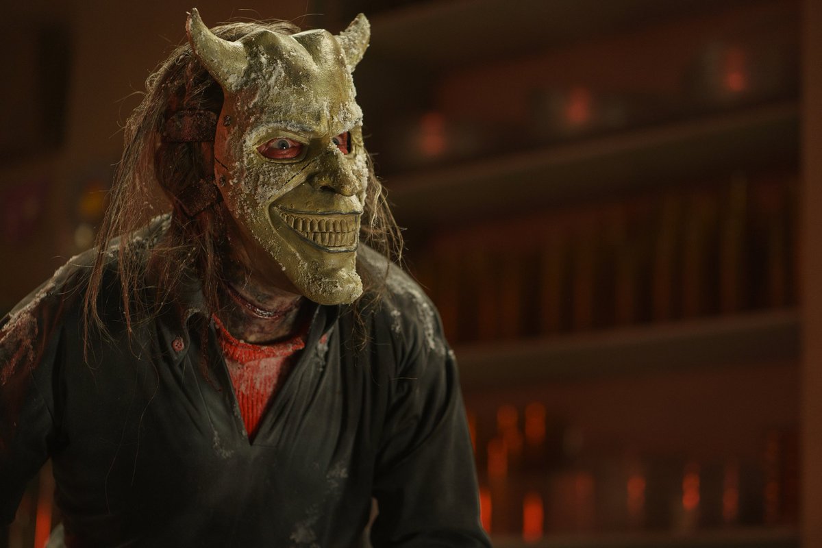 #BlackPhone2 doesn't beat the original, but it's a fine sequel. Scott Derrickson nails the Elm Street side of this universe. Exploring The Grabber's history in a way that enhances his aura. Ethan Hawke delivers another terrifying performance, but Madeleine McGraw is the standout.