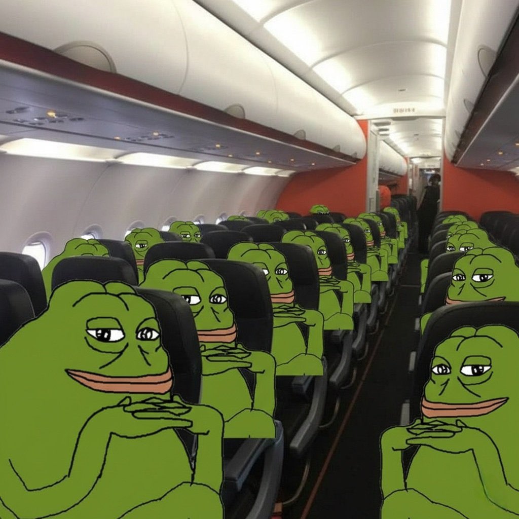 $PEPE will soon fly higher than any other memecoin. 🐸🛫